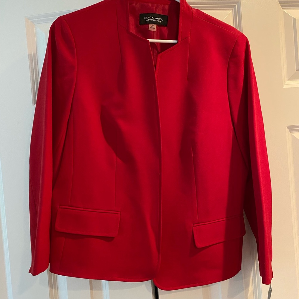 Black Label Women's Red Jacket
